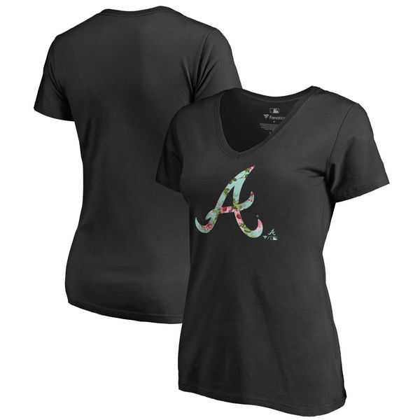 Women Atlanta Braves Fanatics Branded Lovely Plus Size V Neck T-Shirt Black Fyun,We sell and wholesale Women Atlanta Braves Fanatics Branded Lovely Plus Size V Neck T-Shirt Black Fyun on line form chian!