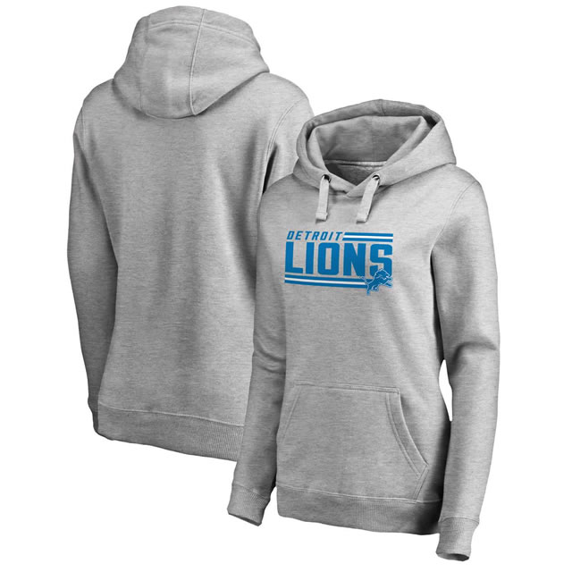 Women Detroit Lions NFL Pro Line by Fanatics Branded Ash Iconic Collection On Side Stripe Pullover Hoodie 90Hou,We sell and wholesale Women Detroit Lions NFL Pro Line by Fanatics Branded Ash Iconic Collection On Side Stripe Pullover Hoodie 90Hou on line form chian!