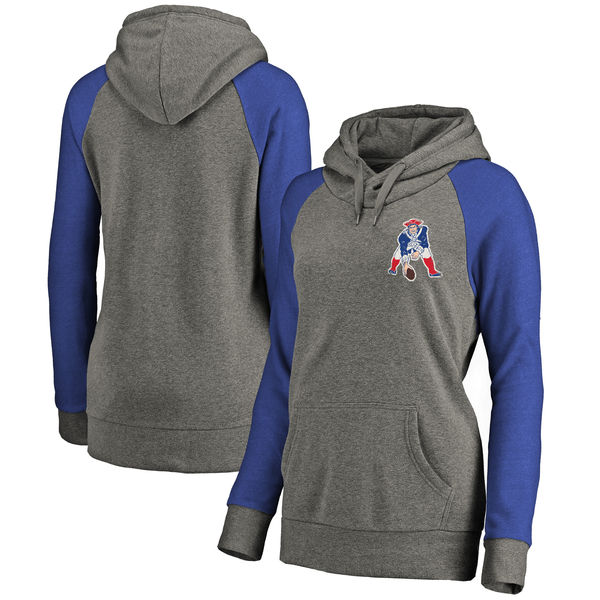 Women New England Patriots NFL Pro Line by Fanatics Branded Plus Sizes Vintage Lounge Pullover Hoodie Heathered Gray,We sell and wholesale Women New England Patriots NFL Pro Line by Fanatics Branded Plus Sizes Vintage Lounge Pullover Hoodie Heathered Gray on line form chian!