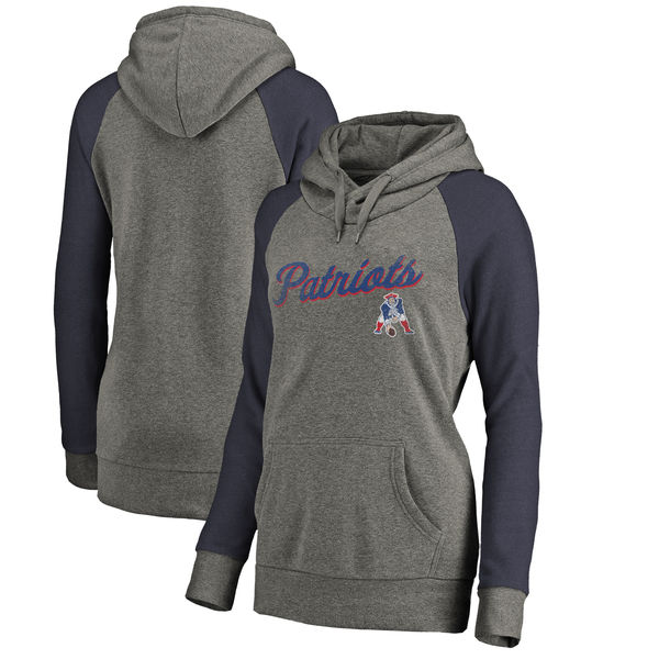 Women New England Patriots NFL Pro Line by Fanatics Branded Timeless Collection Rising Script Plus Size Tri-Blend Hoodie - Ash,We sell and wholesale Women New England Patriots NFL Pro Line by Fanatics Branded Timeless Collection Rising Script Plus Size Tri-Blend Hoodie - Ash on line form chian!