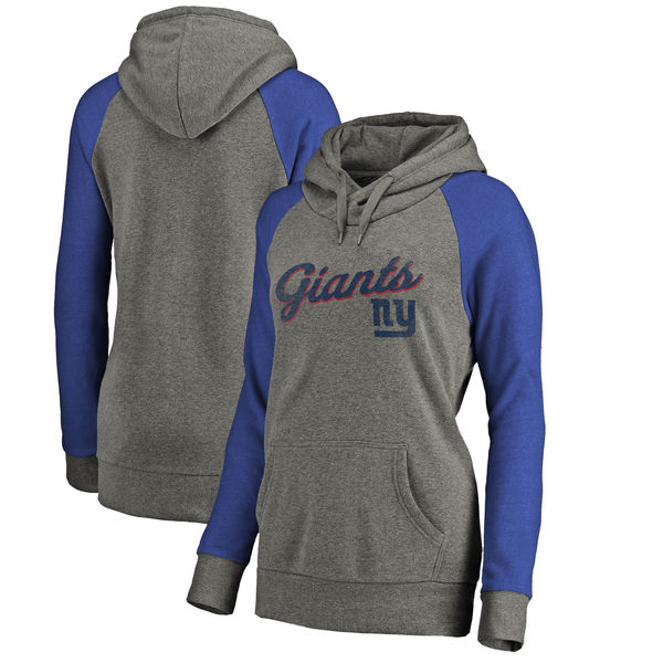 Women New York Giants NFL Pro Line by Fanatics Branded Timeless Collection Rising Script Plus Size Tri-Blend Hoodie Ash,We sell and wholesale Women New York Giants NFL Pro Line by Fanatics Branded Timeless Collection Rising Script Plus Size Tri-Blend Hoodie Ash on line form chian!