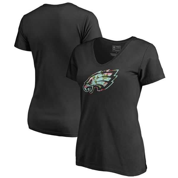 Women Philadelphia Eagles NFL Pro Line by Fanatics Branded Lovely Plus Size V Neck T-Shirt Black,We sell and wholesale Women Philadelphia Eagles NFL Pro Line by Fanatics Branded Lovely Plus Size V Neck T-Shirt Black on line form chian!