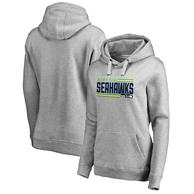 Women Seattle Seahawks NFL Pro Line by Fanatics Branded Ash Iconic Collection On Side Stripe Pullover Hoodie 90Hou,We sell and wholesale Women Seattle Seahawks NFL Pro Line by Fanatics Branded Ash Iconic Collection On Side Stripe Pullover Hoodie 90Hou on line form chian!