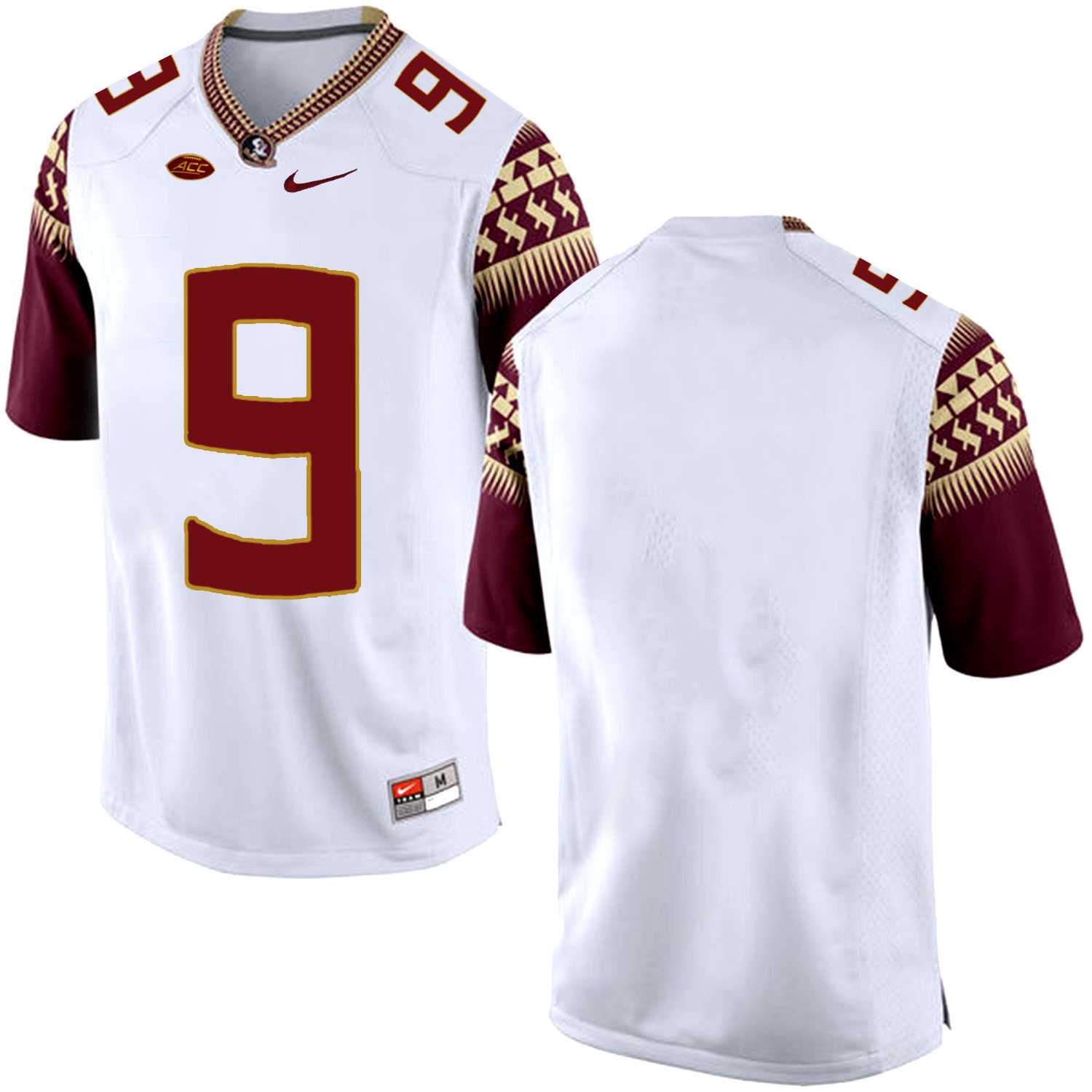 Florida State Seminoles 9 White College Football Jersey Dzhi,We sell and wholesale Florida State Seminoles 9 White College Football Jersey Dzhi on line form chian!