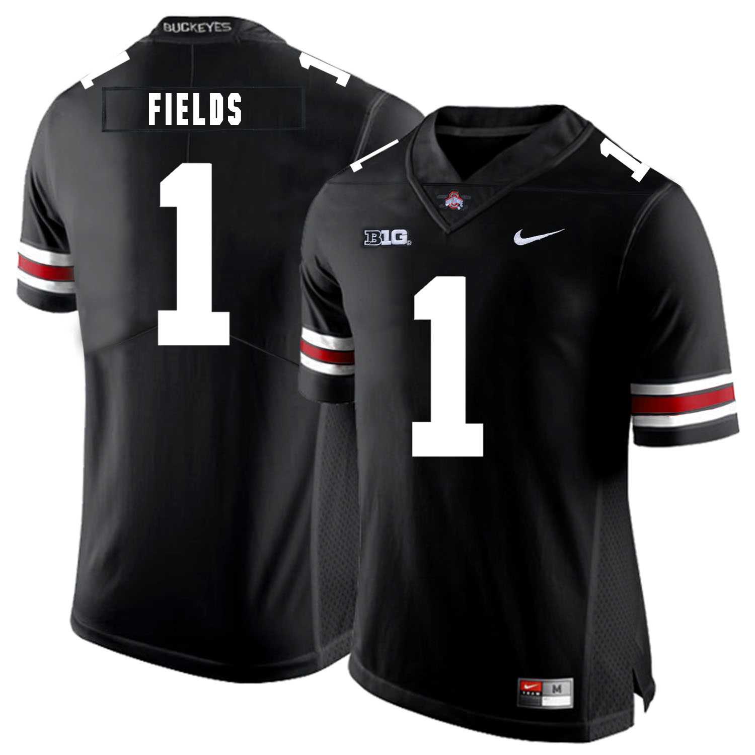 Ohio State Buckeyes 1 Justin Fields Black Nike College Football Limited Jersey Dzhi,We sell and wholesale Ohio State Buckeyes 1 Justin Fields Black Nike College Football Limited Jersey Dzhi on line form chian!