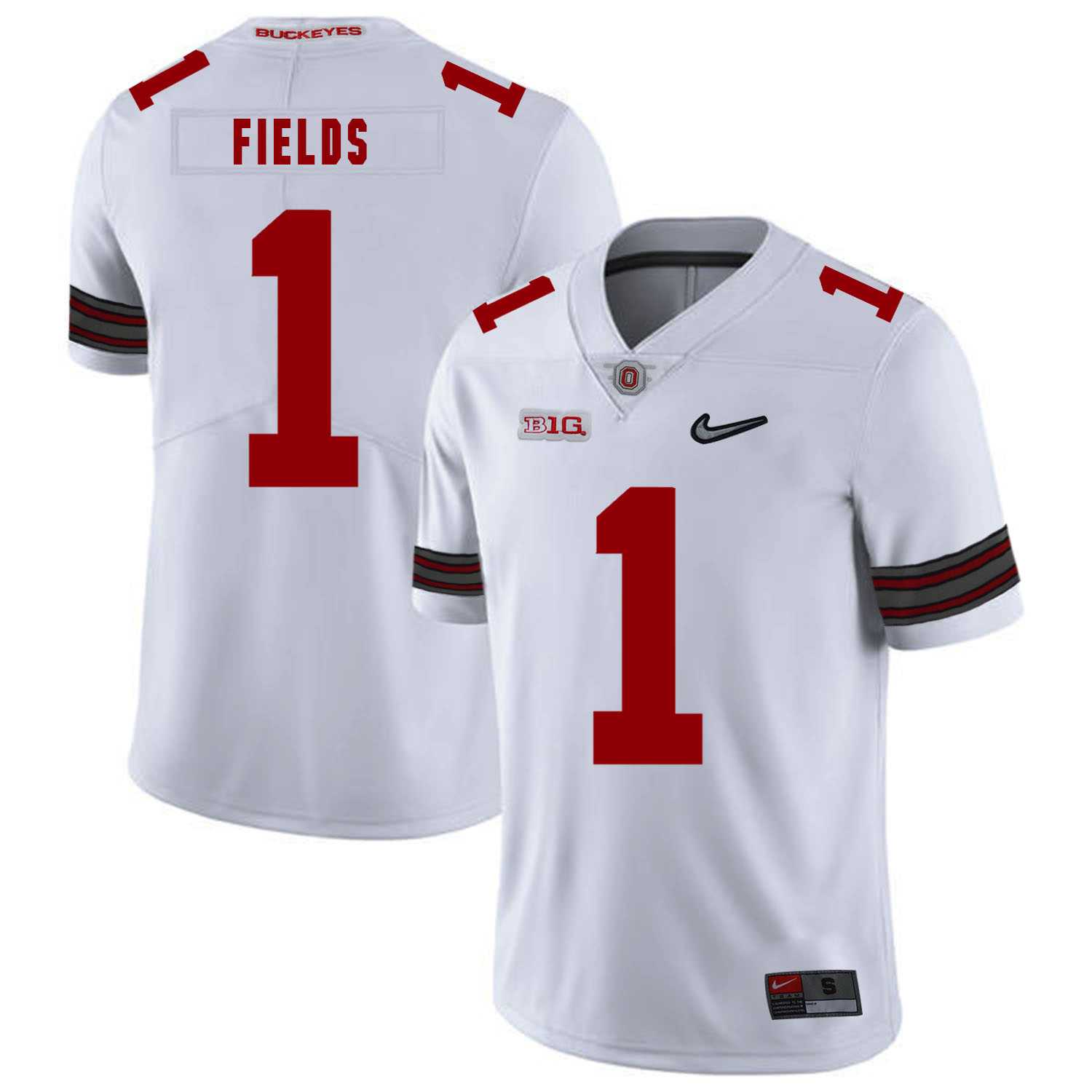 Ohio State Buckeyes 1 Justin Fields White Nike College Football Jersey Dzhi,We sell and wholesale Ohio State Buckeyes 1 Justin Fields White Nike College Football Jersey Dzhi on line form chian!