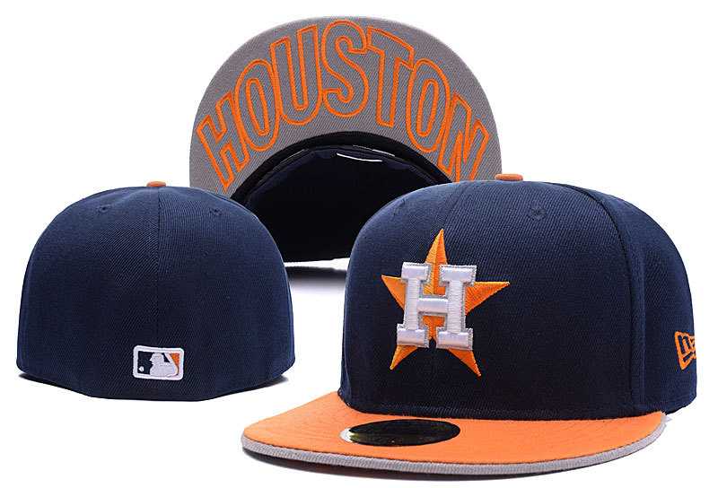 Astros Team Logo Navy Fitted Hat LX,We sell and wholesale Astros Team Logo Navy Fitted Hat LX on line form chian!