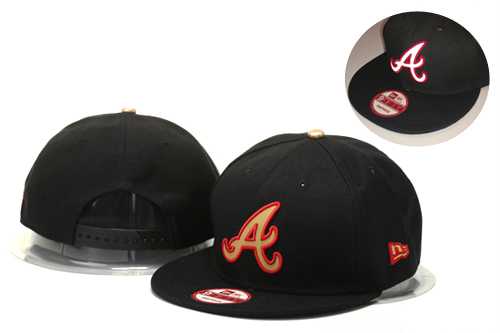 Braves Team Logo Black Adjustable Hat GS,We sell and wholesale Braves Team Logo Black Adjustable Hat GS on line form chian!