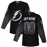 Lightning Black Alternate Men's Customized Adidas Jersey,baseball caps,new era cap wholesale,wholesale hats