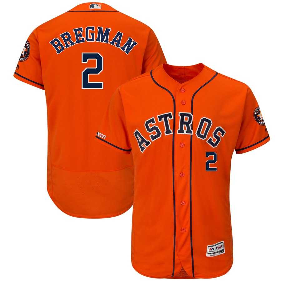 Astros 2 Alex Bregman Orange 150th Patch Flexbase Jersey Dzhi,We sell and wholesale Astros 2 Alex Bregman Orange 150th Patch Flexbase Jersey Dzhi on line form chian!