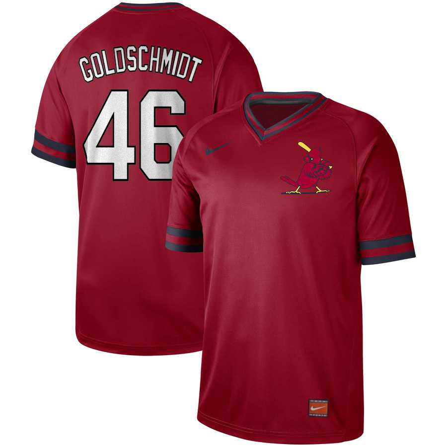Cardinals 46 Paul Goldschmidt Red Throwback Jersey Dzhi,We sell and wholesale Cardinals 46 Paul Goldschmidt Red Throwback Jersey Dzhi on line form chian!