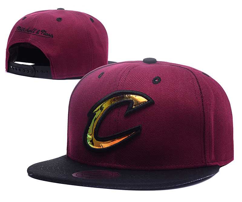 Cavaliers Team Logo Red Black Mitchell & Ness Adjustable Hat GS,We sell and wholesale Cavaliers Team Logo Red Black Mitchell & Ness Adjustable Hat GS on line form chian!