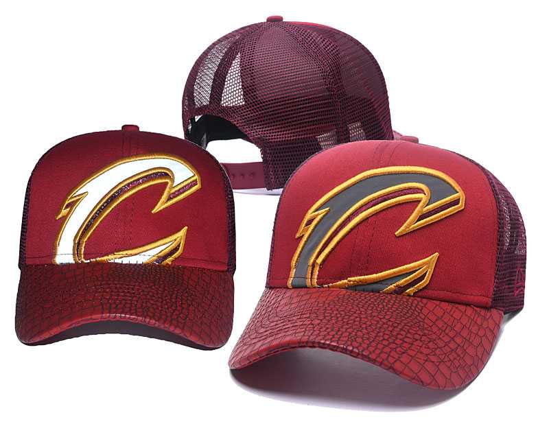 Cavaliers Team Logo Red Mesh Adjustable Hat GS,We sell and wholesale Cavaliers Team Logo Red Mesh Adjustable Hat GS on line form chian!