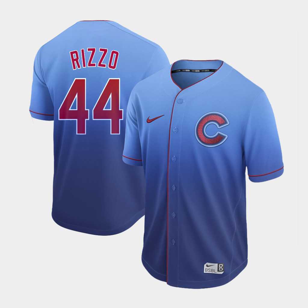 Cubs 44 Anthony Rizzo Blue Drift Fashion Jersey Dzhi,We sell and wholesale Cubs 44 Anthony Rizzo Blue Drift Fashion Jersey Dzhi on line form chian!
