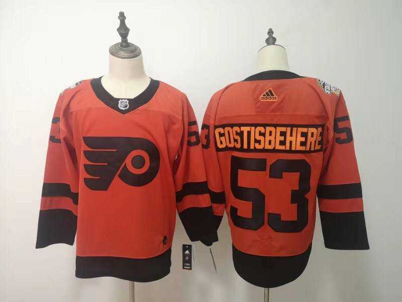 Flyers 53 Shayne Gostisbehere Orange 2019 NHL Stadium Series Adidas Jersey,We sell and wholesale Flyers 53 Shayne Gostisbehere Orange 2019 NHL Stadium Series Adidas Jersey on line form chian!