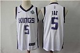 Kings 5 De'Aaron Fox White Nike Swingman Jersey,baseball caps,new era cap wholesale,wholesale hats