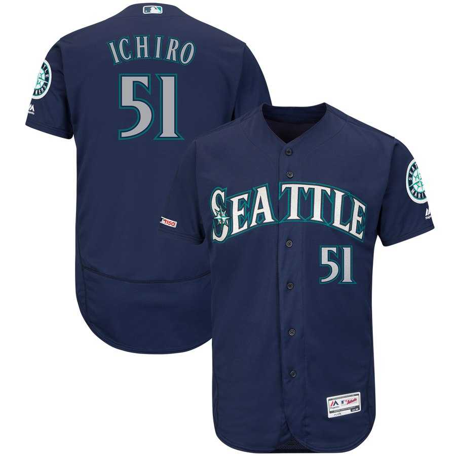 Mariners 51 Ichiro Suzuki Navy 150th Patch Flexbase Jersey Dzhi,We sell and wholesale Mariners 51 Ichiro Suzuki Navy 150th Patch Flexbase Jersey Dzhi on line form chian!