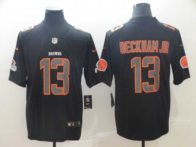 Nike Browns 13 Odell Beckham Jr Black Impact Rush Limited Jersey,We sell and wholesale Nike Browns 13 Odell Beckham Jr Black Impact Rush Limited Jersey on line form chian!