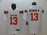 Nike Browns 13 Odell Beckham Jr White Vapor Untouchable Limited Jersey,baseball caps,new era cap wholesale,wholesale hats