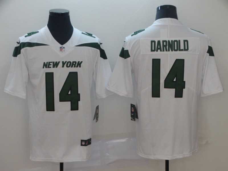 Nike Jets 14 Sam Darnold White New 2019 Vapor Untouchable Limited Jersey,We sell and wholesale Nike Jets 14 Sam Darnold White New 2019 Vapor Untouchable Limited Jersey on line form chian!