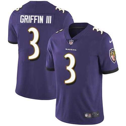 Nike Ravens 3 Robert Griffin III Purple Vapor Untouchable Limited Jersey Dzhi,We sell and wholesale Nike Ravens 3 Robert Griffin III Purple Vapor Untouchable Limited Jersey Dzhi on line form chian!