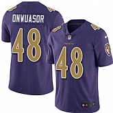 Nike Ravens 48 Patrick Onwuasor Purple Vapor Untouchable Color Rush Limited Jersey Dzhi,baseball caps,new era cap wholesale,wholesale hats
