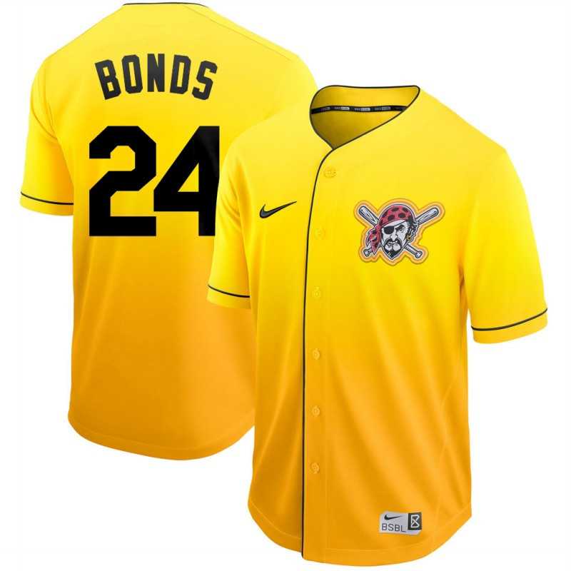 Pirates 24 Barry Bonds Yellow Drift Fashion Jersey Dzhi,We sell and wholesale Pirates 24 Barry Bonds Yellow Drift Fashion Jersey Dzhi on line form chian!