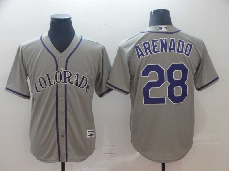 Rockies 28 Nolan Arenado Gray Cool Base Jersey,We sell and wholesale Rockies 28 Nolan Arenado Gray Cool Base Jersey on line form chian!