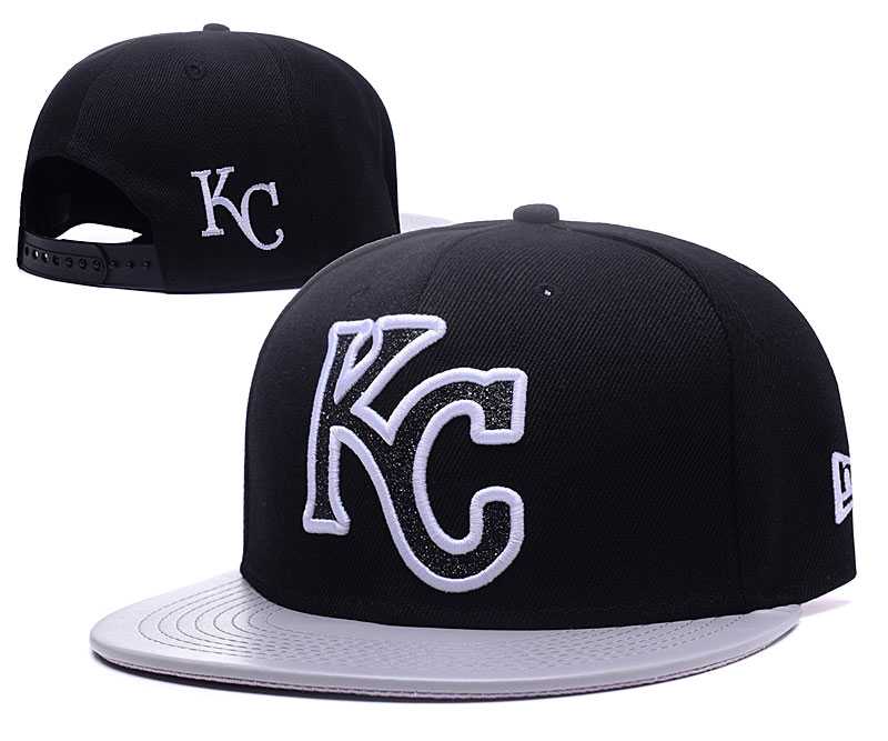 Royals Team Logo Black White Adjustable Hat GS,We sell and wholesale Royals Team Logo Black White Adjustable Hat GS on line form chian!