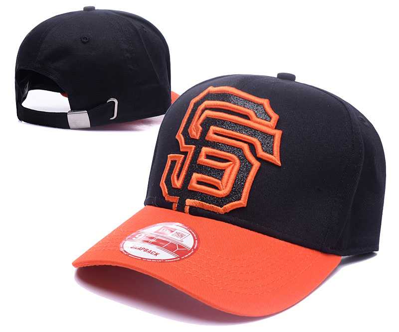 San Francisco Giants Team Logo Black Orange Peaked Adjustable Hat GS,We sell and wholesale San Francisco Giants Team Logo Black Orange Peaked Adjustable Hat GS on line form chian!