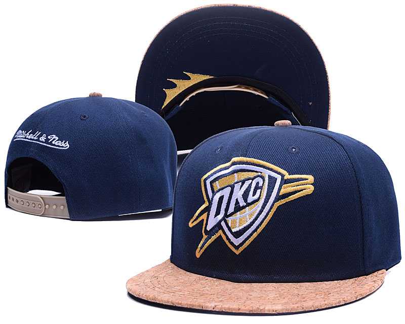 Thunder Team Logo Navy Mitchell & Ness Adjustable Hat GS,We sell and wholesale Thunder Team Logo Navy Mitchell & Ness Adjustable Hat GS on line form chian!
