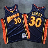 Warriors 30 Stephen Curry Navy 2009 10 Hardwood Classics Jersey Mixiu