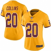 Women Nike Redskins 20 Landon Collins Gold Color Rush Limited Jersey Dzhi,baseball caps,new era cap wholesale,wholesale hats