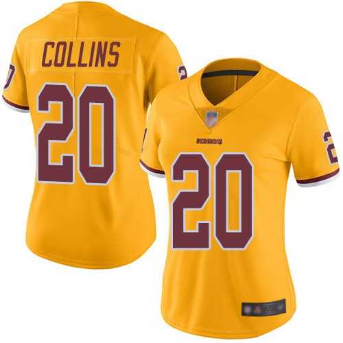 Women Nike Redskins 20 Landon Collins Gold Color Rush Limited Jersey Dzhi,We sell and wholesale Women Nike Redskins 20 Landon Collins Gold Color Rush Limited Jersey Dzhi on line form chian!