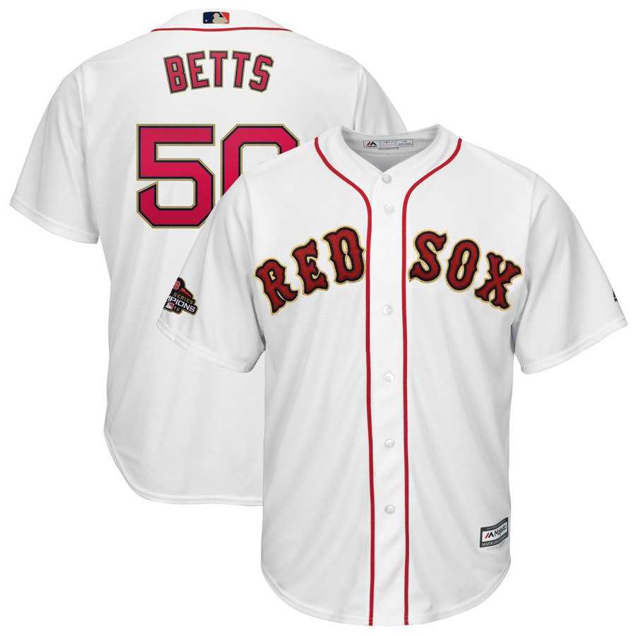 Youth Red Sox 50 Mookie Betts White 2019 Gold Program Cool Base Jersey Dzhi,We sell and wholesale Youth Red Sox 50 Mookie Betts White 2019 Gold Program Cool Base Jersey Dzhi on line form chian!