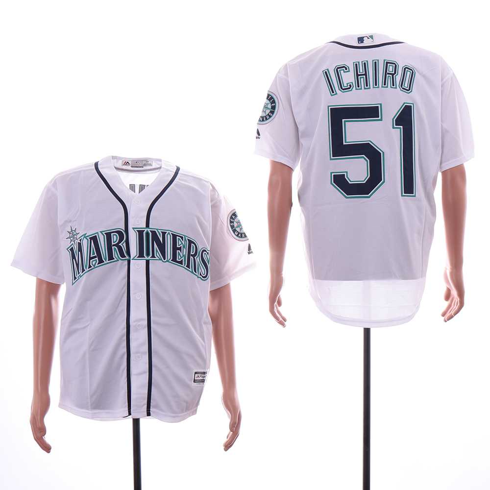 Mariners 51 Ichiro Suzuki White Cool Base Jersey,We sell and wholesale Mariners 51 Ichiro Suzuki White Cool Base Jersey on line form chian!