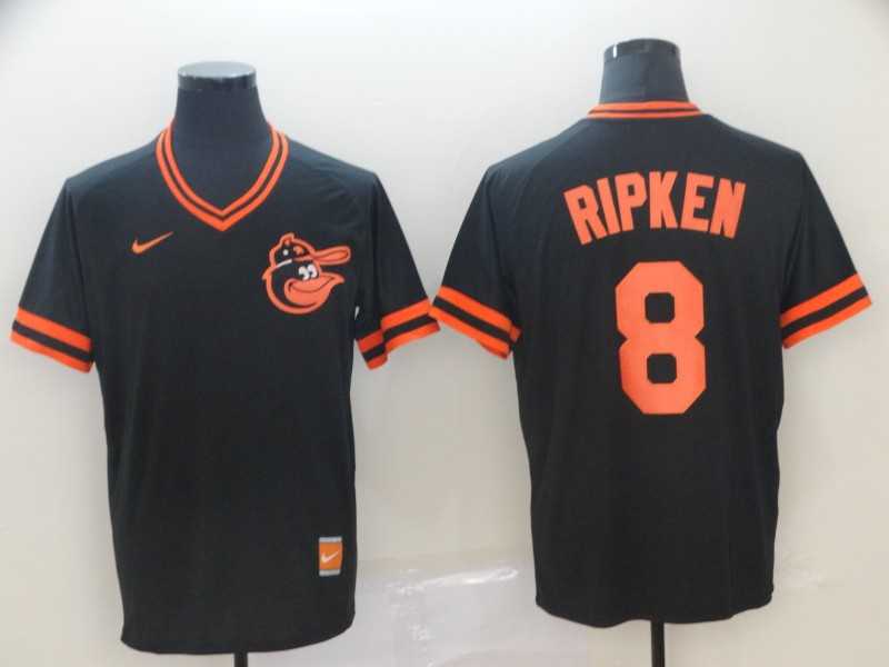 Orioles 8 Cal Ripken Jr Black Throwback Jerseys,We sell and wholesale Orioles 8 Cal Ripken Jr Black Throwback Jerseys on line form chian!
