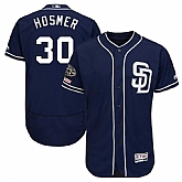 Padres 30 Eric Hosmer Navy 50th Anniversary and 150th Patch FlexBase Jersey Dzhi,baseball caps,new era cap wholesale,wholesale hats