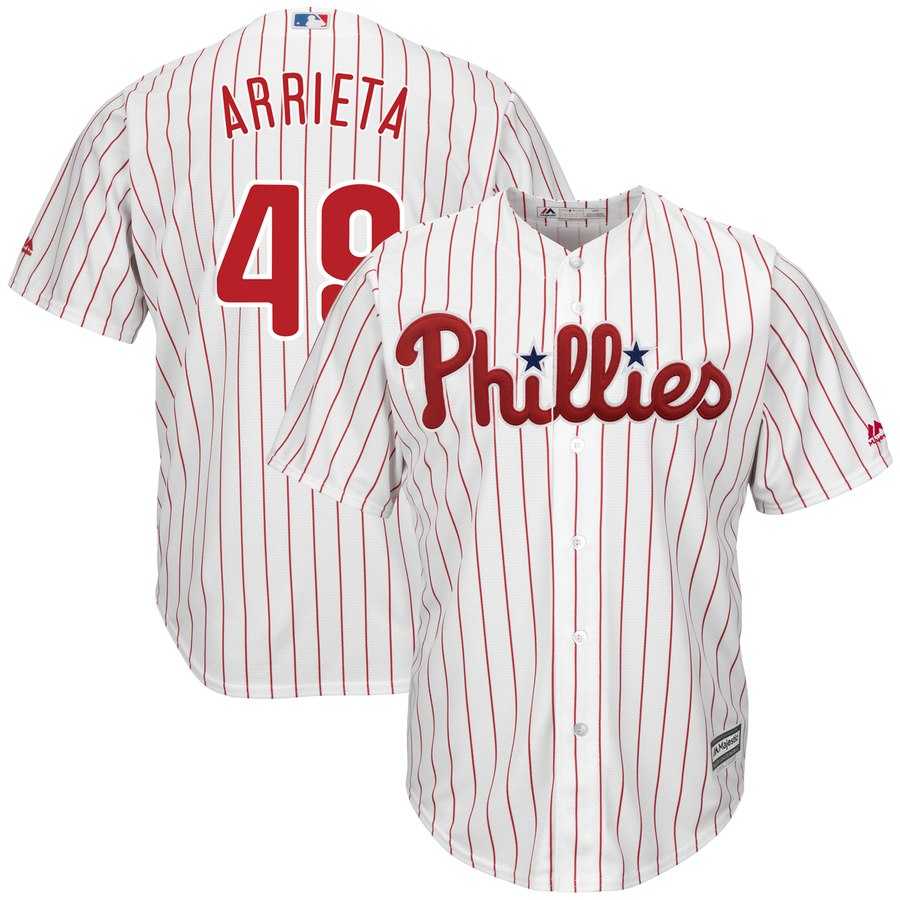 Phillies 49 Jake Arrieta White Cool Base Jersey Dzhi,We sell and wholesale Phillies 49 Jake Arrieta White Cool Base Jersey Dzhi on line form chian!