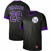 Rockies 28 Nolan Arenado Black Throwback Jersey Dzhi,baseball caps,new era cap wholesale,wholesale hats