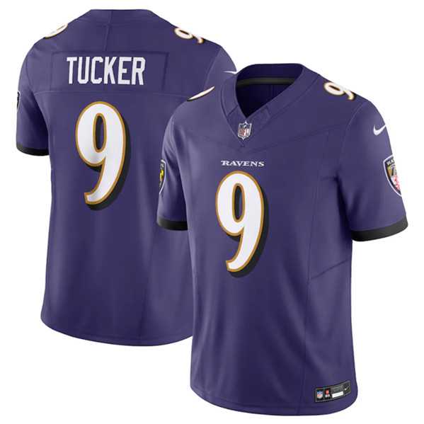 Men & Women & Youth Baltimore Ravens #9 Justin Tucker Purple 2023 F.U.S.E Vapor Jersey,We sell and wholesale Men & Women & Youth Baltimore Ravens #9 Justin Tucker Purple 2023 F.U.S.E Vapor Jersey on line form chian!