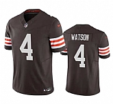 Men & Women & Youth Cleveland Browns #4 Deshaun Watson Brown 2023 F.U.S.E. Vapor Untouchable Limited Stitched Jersey,baseball caps,new era cap wholesale,wholesale hats