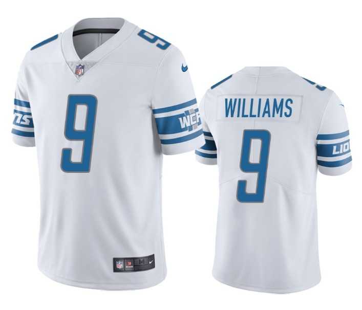 Men & Women & Youth Detroit Lions #9 Jameson Williams White Vapor Untouchable Limited Stitched Jersey,We sell and wholesale Men & Women & Youth Detroit Lions #9 Jameson Williams White Vapor Untouchable Limited Stitched Jersey on line form chian!