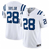 Men & Women & Youth Indianapolis Colts #28 Jonathan Taylor White 2023 F.U.S.E Vapor Untouchable Stitched Football Jersey,baseball caps,new era cap wholesale,wholesale hats