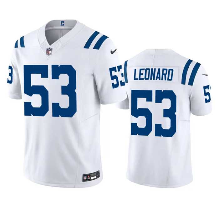 Men & Women & Youth Indianapolis Colts #53 Shaquille Leonard White 2023 F.U.S.E Vapor Untouchable Stitched Football Jersey,We sell and wholesale Men & Women & Youth Indianapolis Colts #53 Shaquille Leonard White 2023 F.U.S.E Vapor Untouchable Stitched Football Jersey on line form chian!
