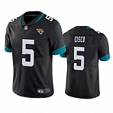 Men & Women & Youth Jacksonville Jaguars #5 Andre Cisco Black Vapor Untouchable Limited Stitched Jersey,baseball caps,new era cap wholesale,wholesale hats