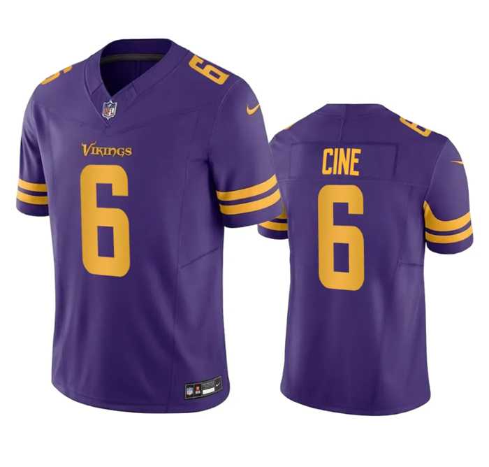 Men & Women & Youth Minnesota Vikings #6 Lewis Cine Purple 2023 F.U.S.E. Color Rush Stitched Jersey,We sell and wholesale Men & Women & Youth Minnesota Vikings #6 Lewis Cine Purple 2023 F.U.S.E. Color Rush Stitched Jersey on line form chian!