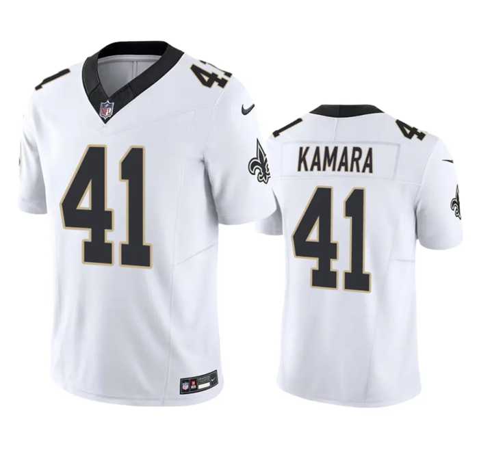 Men & Women & Youth New Orleans Saints #41 Alvin Kamara White 2023 F.U.S.E. Vapor Untouchable Limited Stitched Jersey,We sell and wholesale Men & Women & Youth New Orleans Saints #41 Alvin Kamara White 2023 F.U.S.E. Vapor Untouchable Limited Stitched Jersey on line form chian!