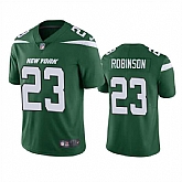 Men & Women & Youth New York Jets #23 James Robinson Green Vapor Untouchable Limited Stitched Jersey,baseball caps,new era cap wholesale,wholesale hats