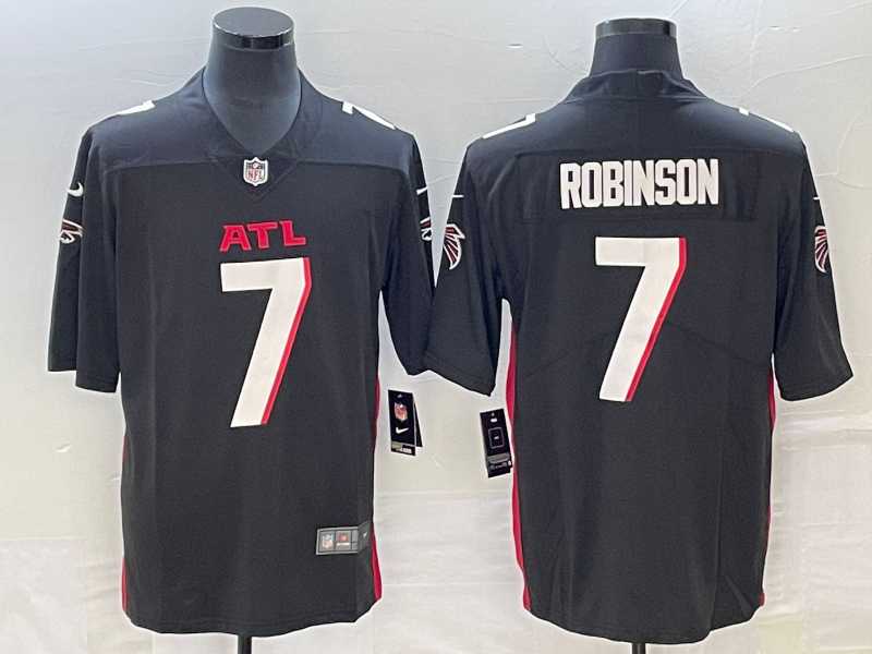 Men & Women & Youth Nike Atlanta Falcons #7 Bijan Robinson Black 2023 NFL Draft Vapor Limited Jersey,We sell and wholesale Men & Women & Youth Nike Atlanta Falcons #7 Bijan Robinson Black 2023 NFL Draft Vapor Limited Jersey on line form chian!